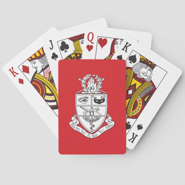 Kappa Psi Crest Playing Cards (Back)