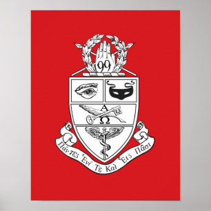 Kappa Psi Crest Poster