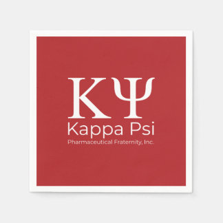Kappa Psi Pharmaceutical Fraternity Napkin