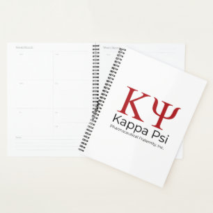 Kappa Psi Pharmaceutical Fraternity Planner