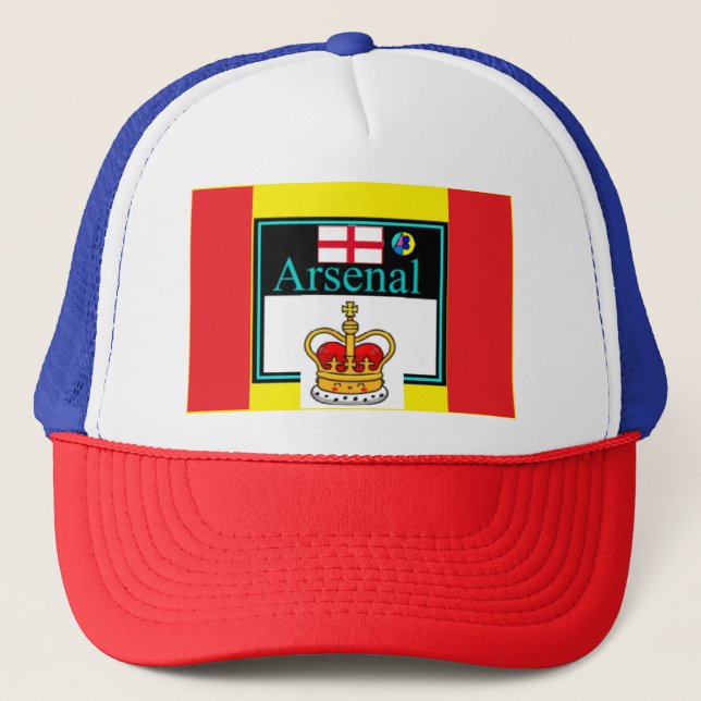 Kappe Arsenal 18 Arya Bàhram Trucker Hat (Front)