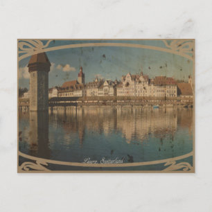 Kappelbruecke, Luzern Postcard