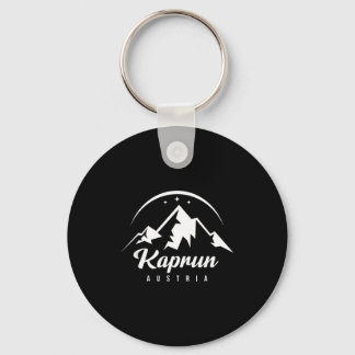 Kaprun austria ski resort skiing snowboarding keychain