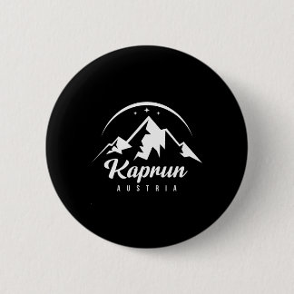 Kaprun Austria Ski Resort Skiing Snowboarding Souv 2 Inch Round Button
