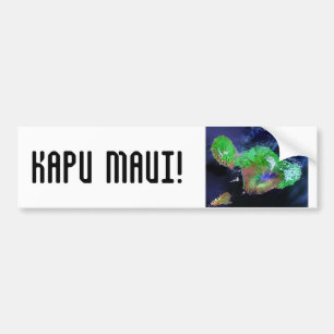 KAPU MAUI! BUMPER STICKER