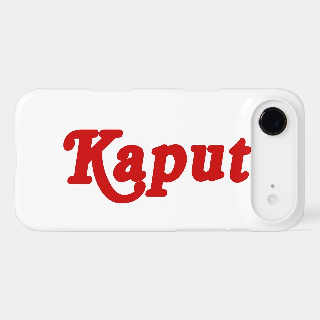 KAPUT ♦ NE FONCTIONNE PAS ♦ (Verso (Horizontal))