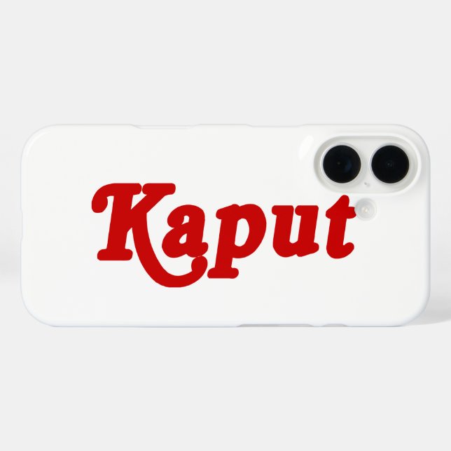 KAPUT ♦ NOT WORK ♦ Case-Mate iPhone CASE (Back (Horizontal))