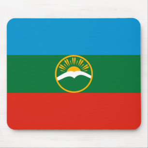Karachay Cherkessia Flag Mouse Pad