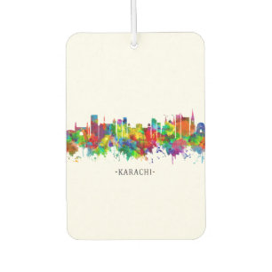 Karachi Skyline Pakistan Air Freshener