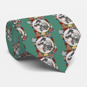 "Karajishi-zu" by Hokusai KATSUSHIKA, Hokusai Tie