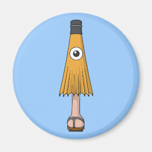 Karakasa-obake (Japanese Umbrella Ghost) Magnet