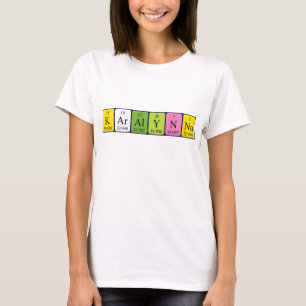Karalynna periodic table name shirt