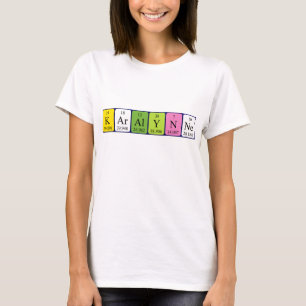 Karalynne periodic table name shirt