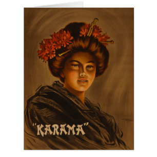 Karama : Actrice japonaise Romance Geisha