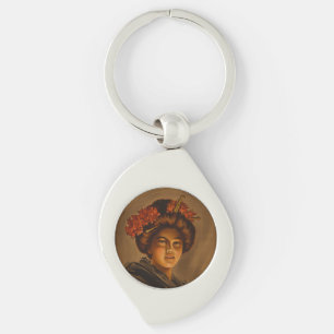 Karama: Japanese Romance Geisha Actress Keychain