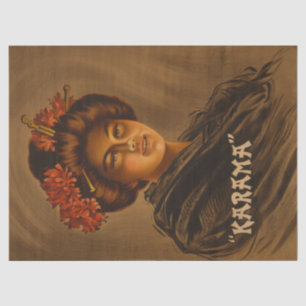 Karama: Japanese Romance Geisha Actress Tissue Paper