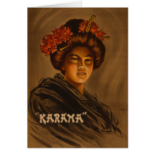 Karama Japonaise Geisha Oiran Girl Courtesan