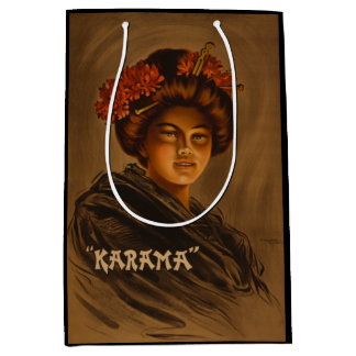 Karama: Theatre Play Japanese Geisha Romance Medium Gift Bag