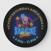 Karaoke Battle Neon Look , Custom Text LED Sign