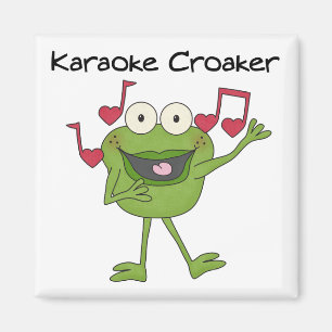 Karaoke Croaker Magnet