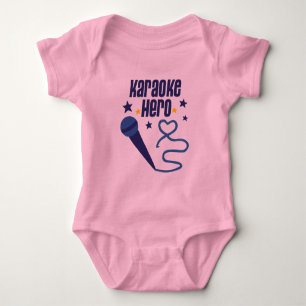 Karaoke Hero Baby Bodysuit