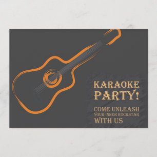 Karaoke Invitation