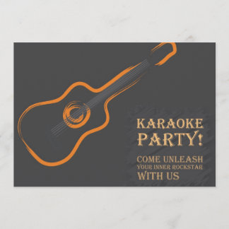 Karaoke Invitation