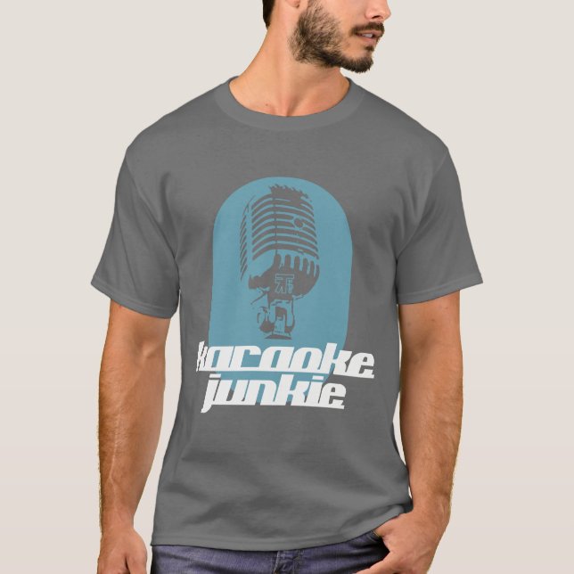 Karaoke Junkie Tee (Front)