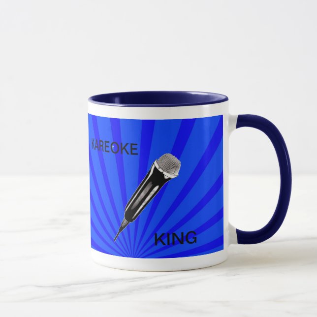 Karaoke King Mug (Right)