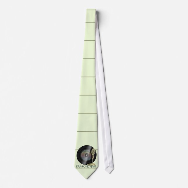 Karaoke King Tie (Front)
