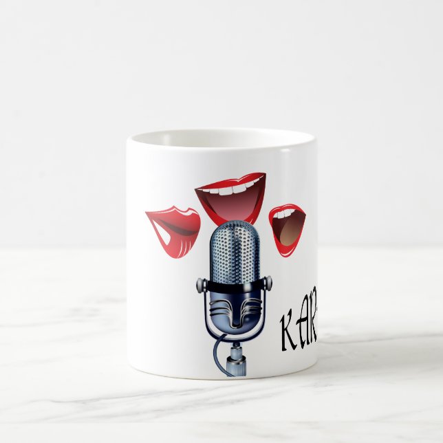 Karaoke Music Mug (Center)