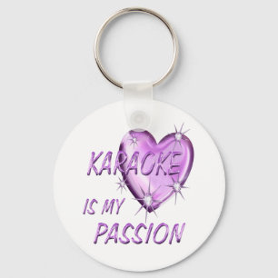 KARAOKE PASSION KEYCHAIN