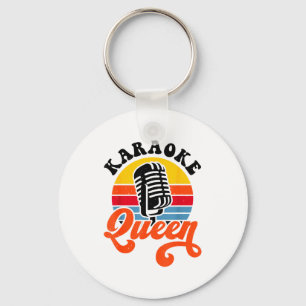 Karaoke Queen  Keychain