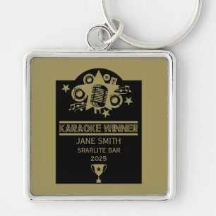 Karaoke Winner Keychain