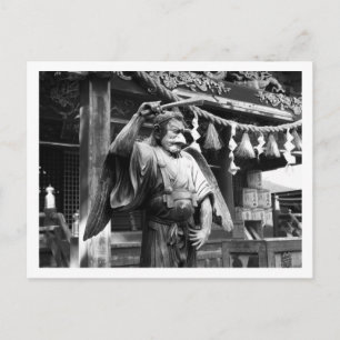 Karasu-tengu, Mont Takao : Carte postale japonaise