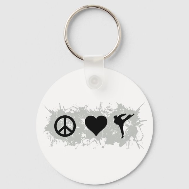 Karate 1 keychain (Front)