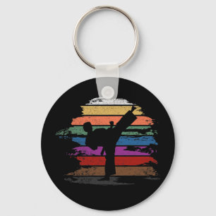 Karate Belt Colours Keychain