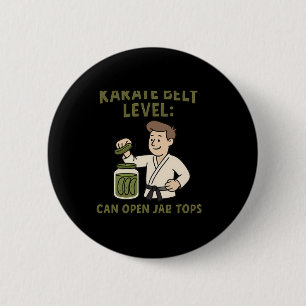 Karate Belt Level Can Open Jar Tops Martial Arts N 2 Inch Round Button