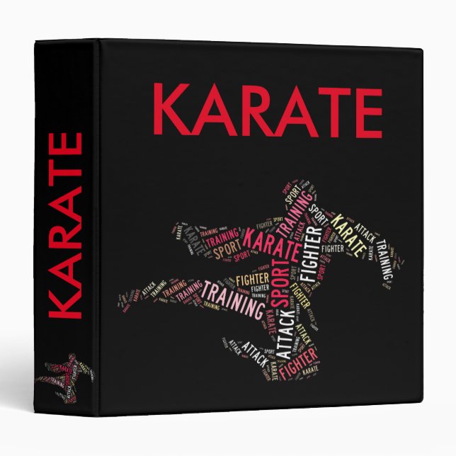 Karate Binder (Front/Spine)