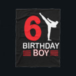 Karate Birthday Tee Boy Gift Kids Taekwondo 4  Fleece Blanket<br><div class="desc">Karate Birthday Tee Boy Gift Kids Taekwondo 4</div>