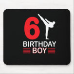 Karate Birthday Tee Boy Gift Kids Taekwondo 4  Mouse Pad<br><div class="desc">Karate Birthday Tee Boy Gift Kids Taekwondo 4</div>