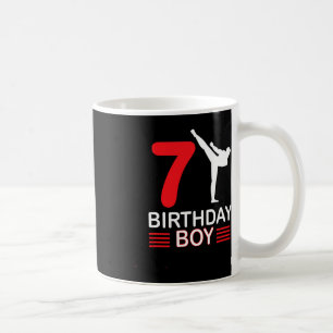 Karate Birthday Tee Boy Gift Kids Taekwondo 5 Coffee Mug