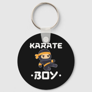 Karate Boy Keychain