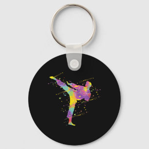 Karate Boy Keychain