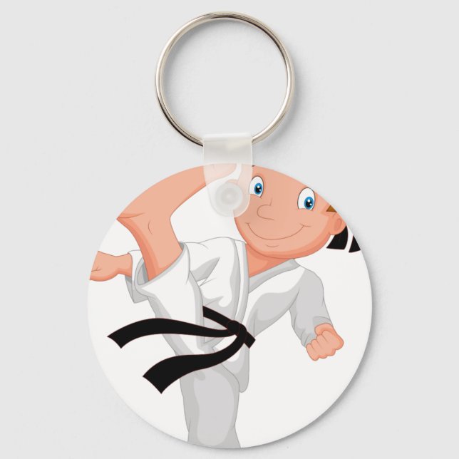 KARATE BOY KEYCHAIN (Front)