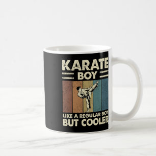 Karate Boy Like A Regular Boy But Cooler Funny Kid Coffee Mug