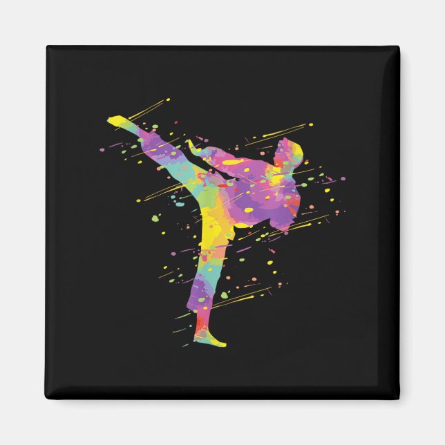 Karate Boy Magnet (Front)