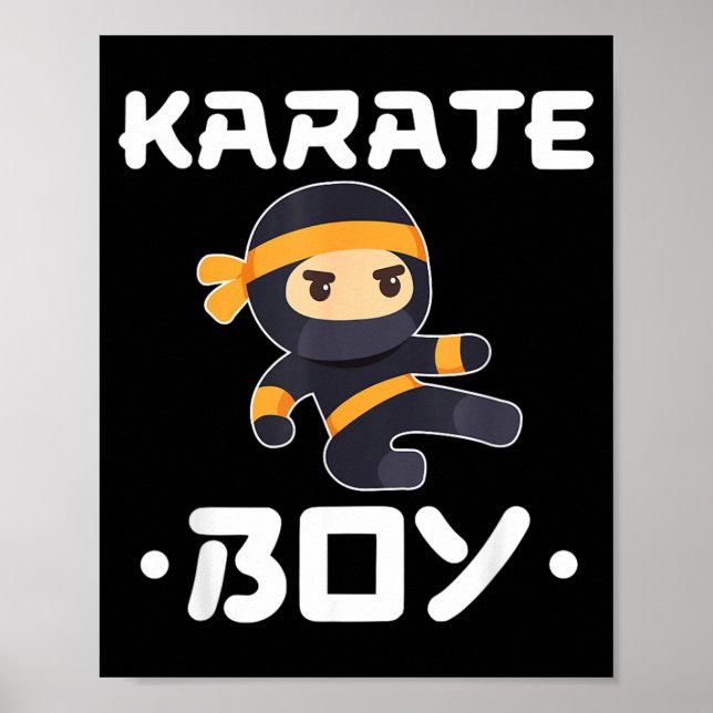 Karate Boy Poster (Front)