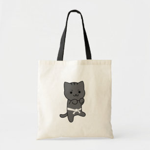 Karate Cat Tote Bag