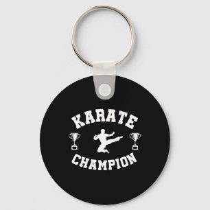 Karate Champion Keychain
